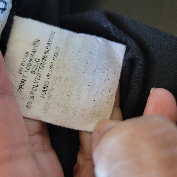 Vntg C.M. Shades Long Patchwork Dress Size Large? - Picture 6 of 11